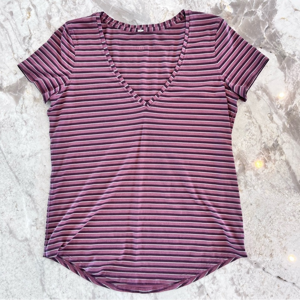 Lululemon Love V-Neck T-Shirt - size 6. SOLD ONLINE ONLY, not in stores!